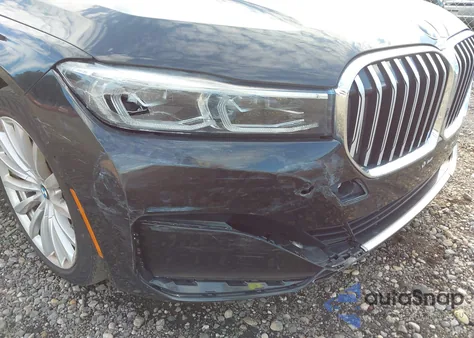 2021 BMW 740I xDrive из США, поврежденный, VIN WBA7T4C01MCE47451